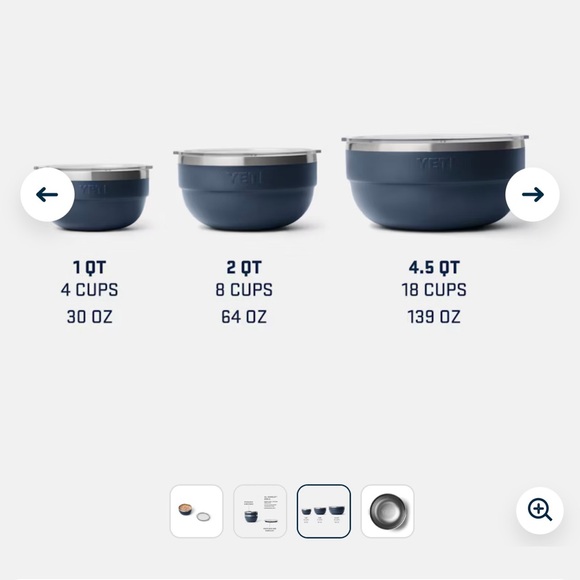 YETI RAMBLER™  1 QT INSULATED BOWL, Papaya. - Picture 5 of 6